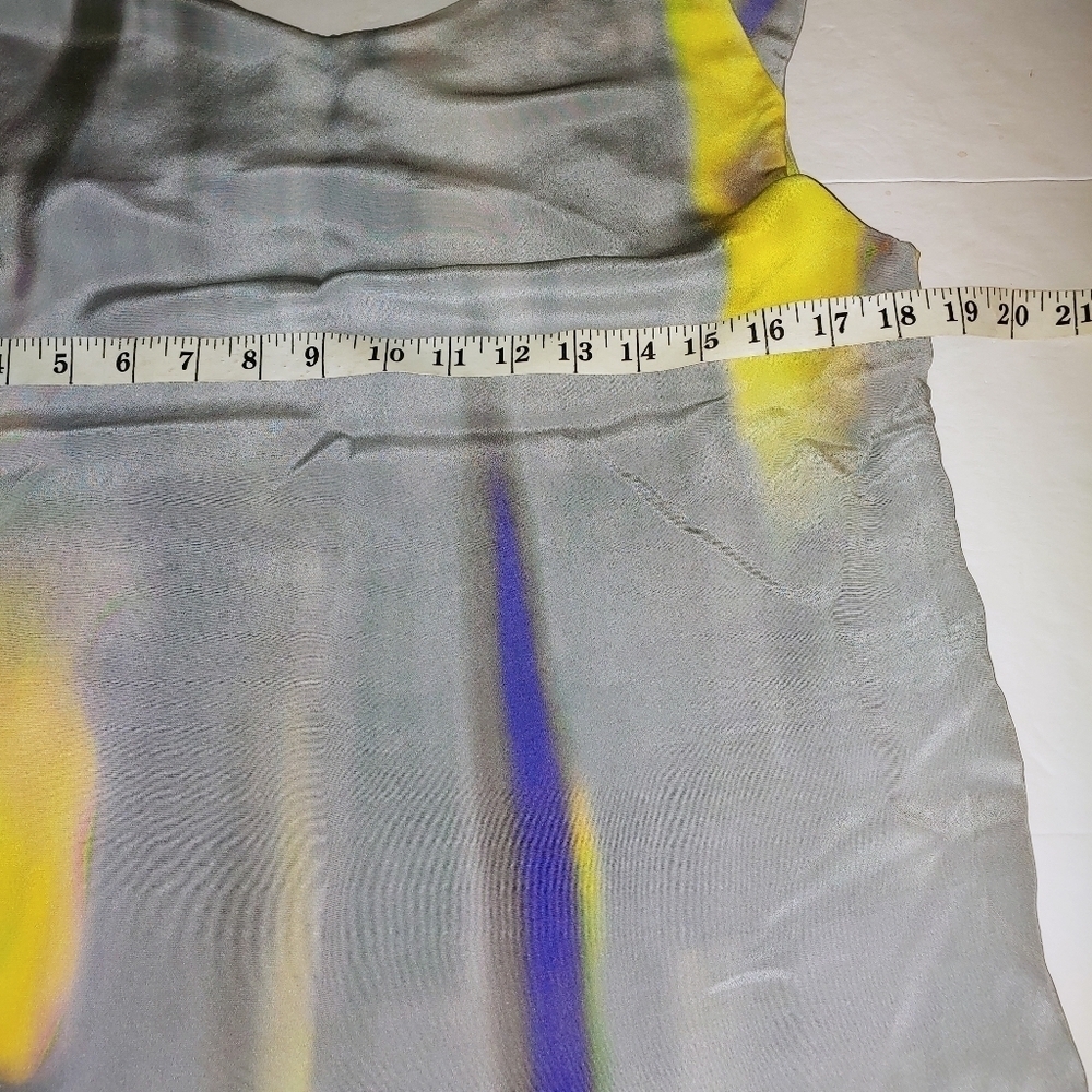 Theory Binta Silk Blouse M - Picture 6 of 10